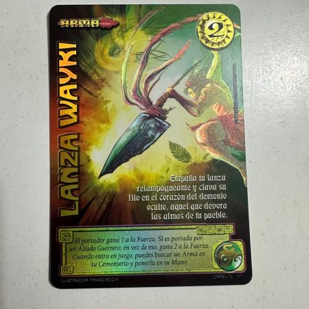Lanza Wayki (Kit Racial Guerrero 2025)