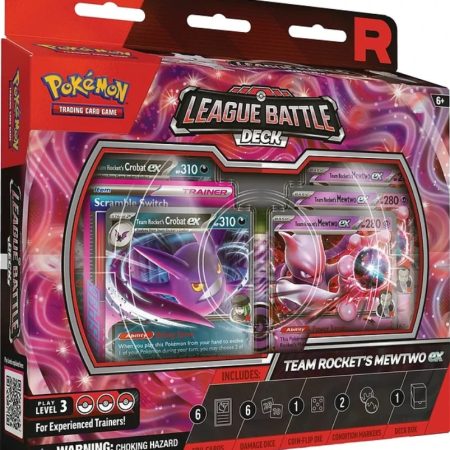 Pokémon: Team Rocket’s Mewtwo ex League Battle Deck (inglés)