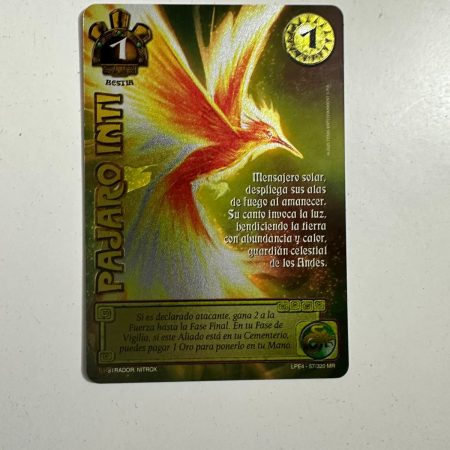 Pájaro Inti (LPE4 - MR)