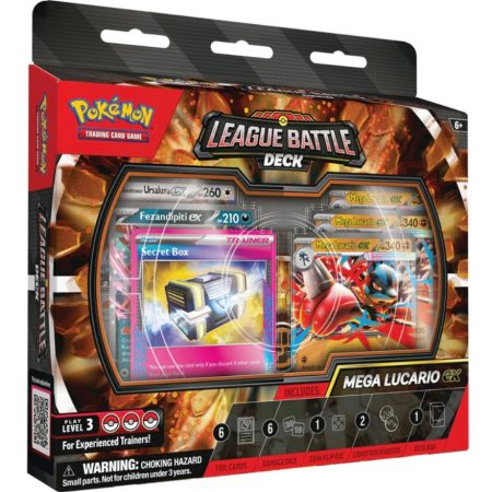 Pokémon: Mega Lucario ex League Battle Deck (inglés)