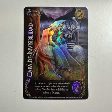 Capa de Invisibilidad edicion limitada