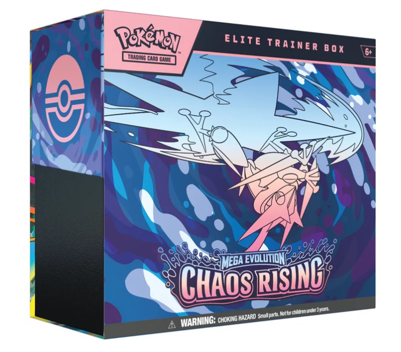 Pokémon: Mega Evolution Chaos Rising Elite Trainer Box (ingles)