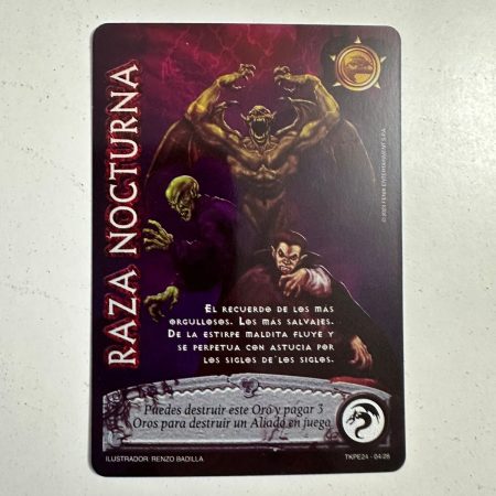 Raza Nocturna (TKPE24 - Justa)