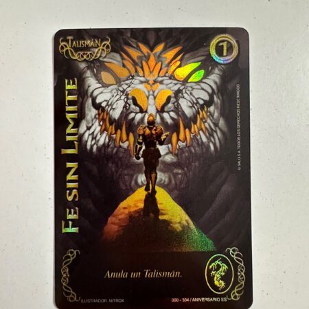 Fe sin Limite Secreta (Espada Aniv – Secreta)