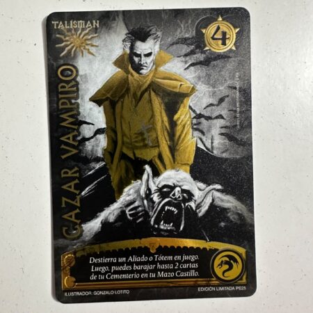 Cazar Vampiro (LPE25 - Secreta)