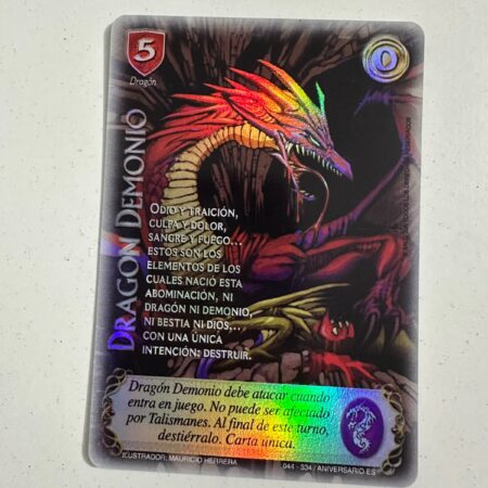 Dragón Demonio (Espada – Aniv)