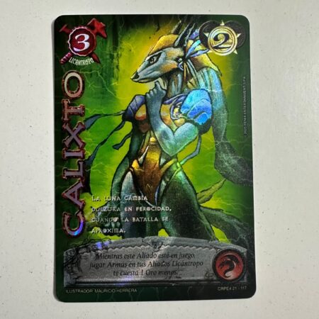 Calixto (Kit Racial Licántropo 2025)