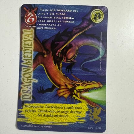 Dragón Medieval (EXT22 - El Reto)